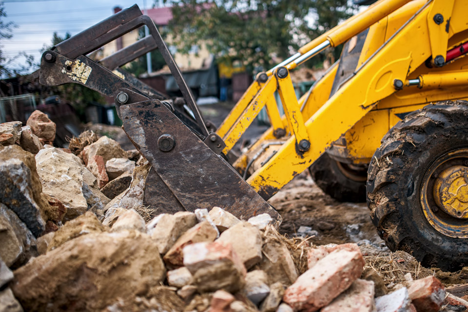 Colectare deșeuri din construcții